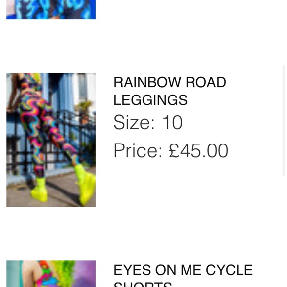 Tara Khorzad RAINBOW ROAD LEGGINGS - Picture 4 of 4